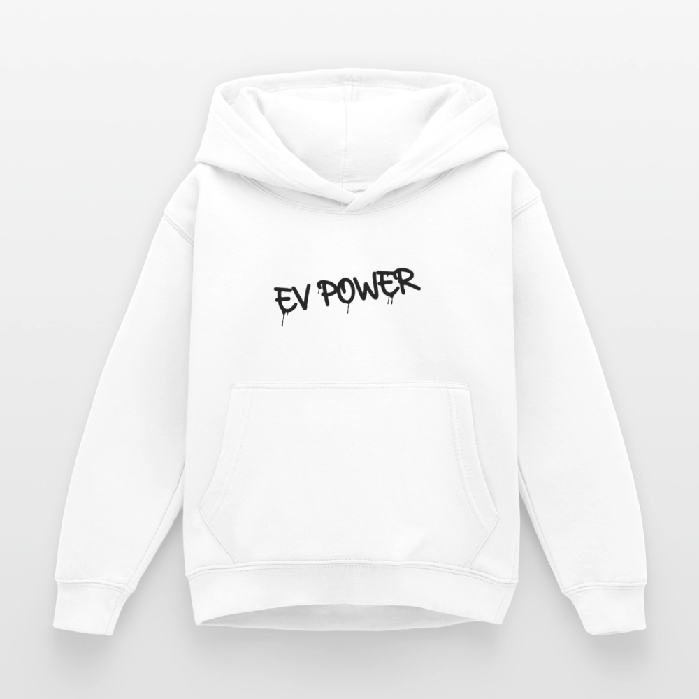 EV POWER Kinder Hoodie - Weiß