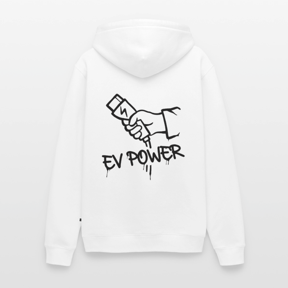 EV POWER Männer Premium Hoodie - Weiß