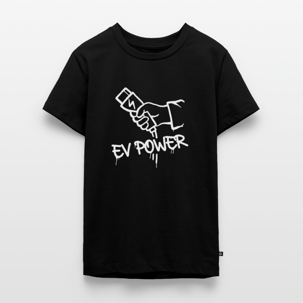 EV POWER Teenager Premium T-Shirt - Schwarz