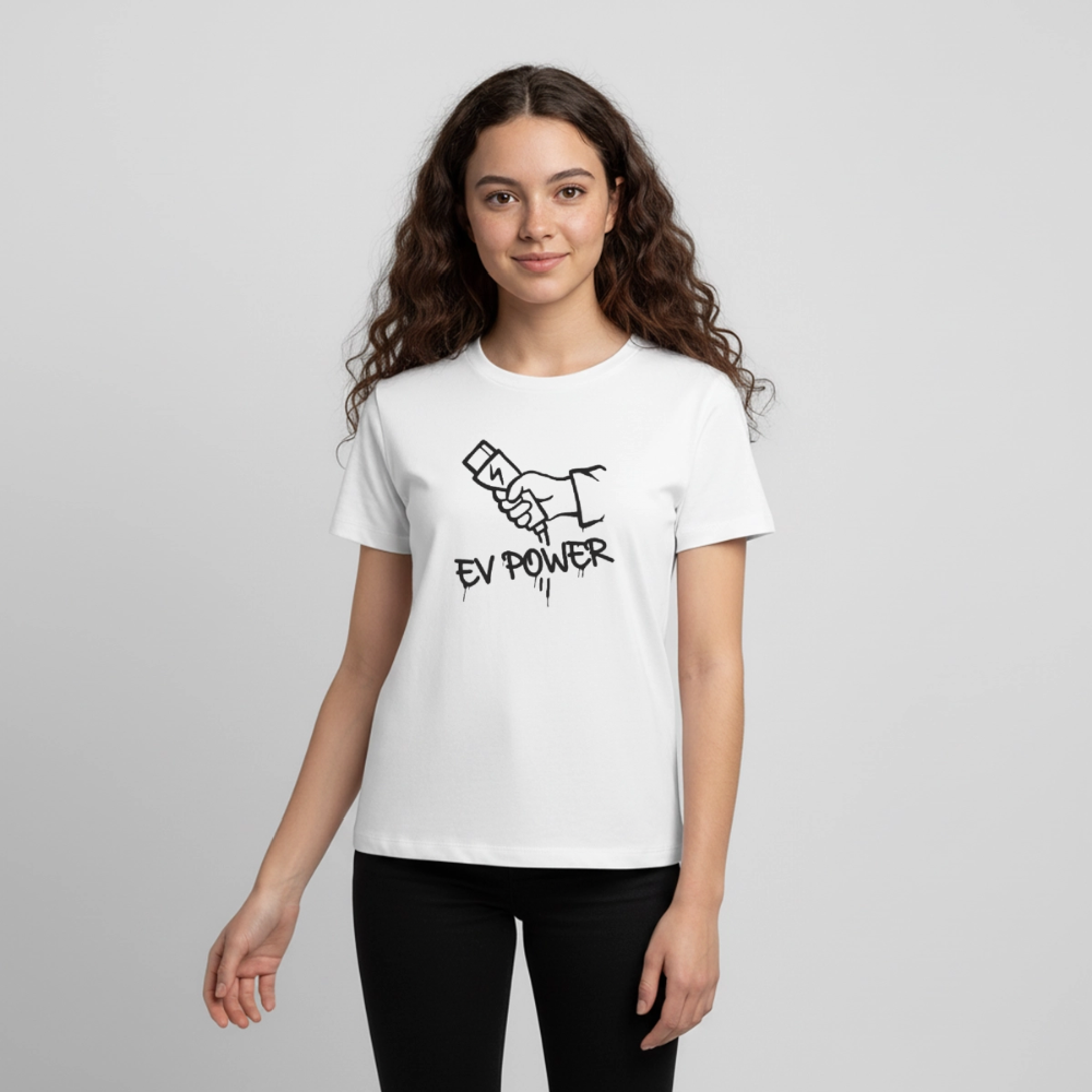 EV POWER Teenager Premium T-Shirt - Weiß